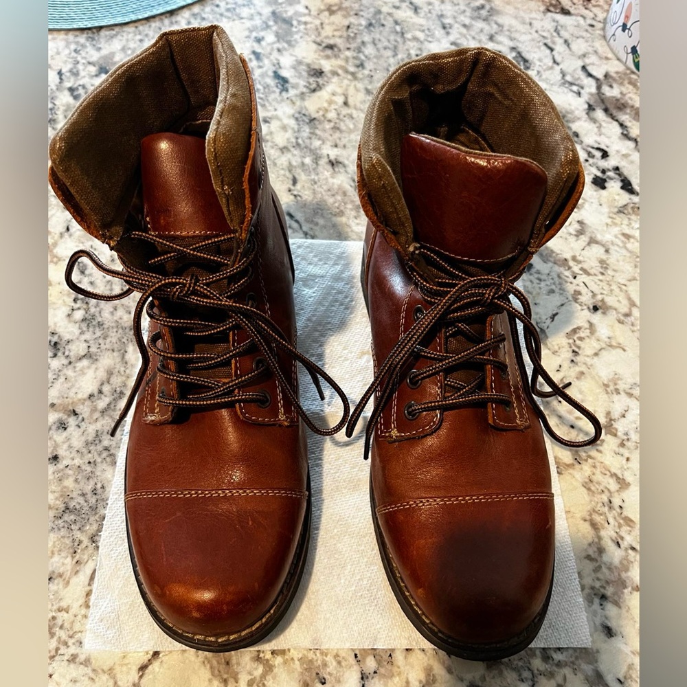 Aldo Leather Lace Up Men’s  Boots
